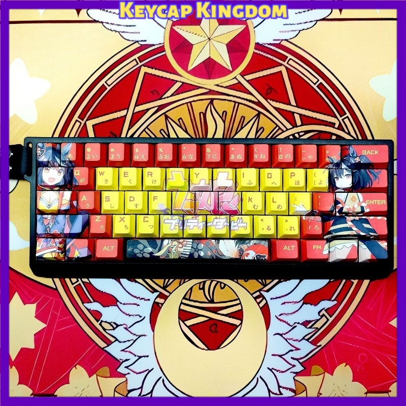 Gaming Accessories Cute - NOVO Keycap de Anime Uma Musume