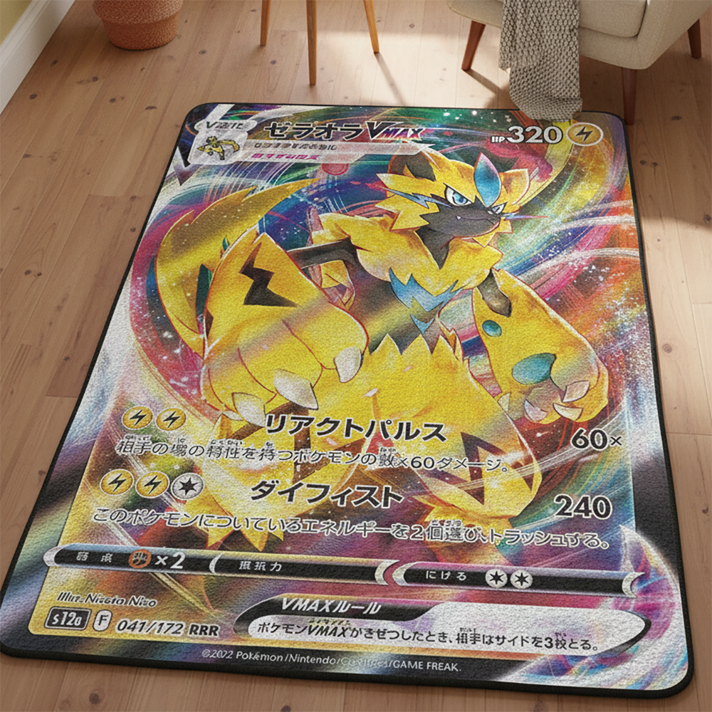 Gaming Accessories For Kids - Tapete de Anime Pokemon Zeraora VMAX