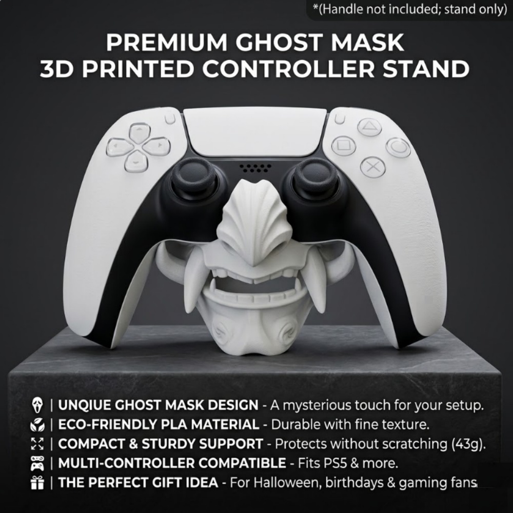 Gaming Accessories For Bedroom - Suporte para Controle Ps5 com Máscara