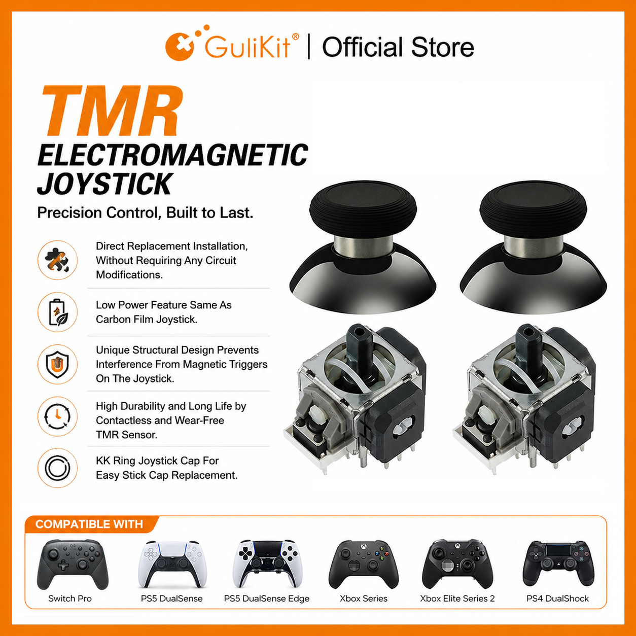Gaming Accessories Joystick - 10 pares de joystick gulikit tmr
