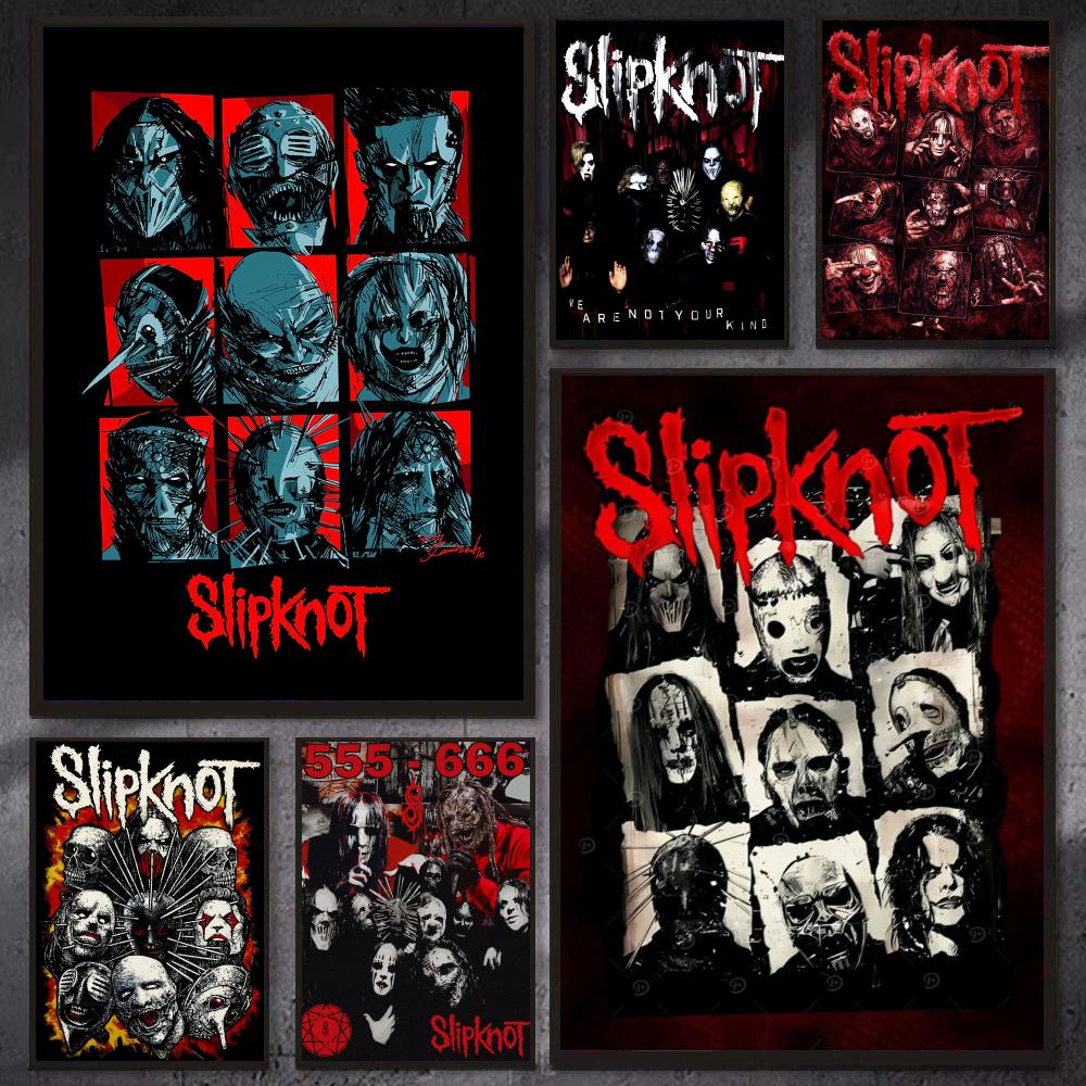Gaming Accessories Wall - Pôster de Rock da Banda Slipknot: