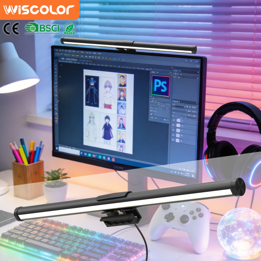 Gaming Accessories Wall Mount - Barra de Luz para Monitor 43CM,