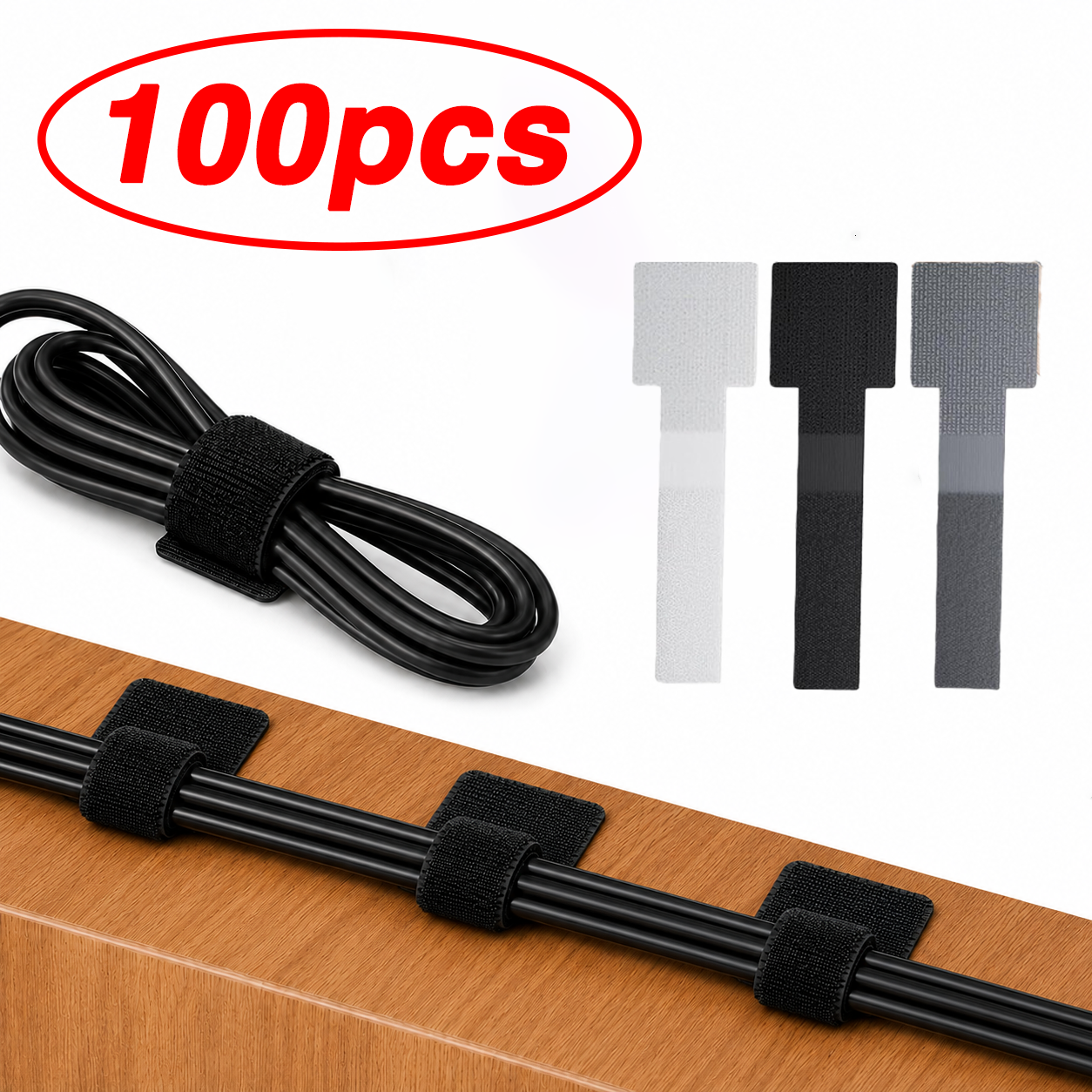 Gaming Accessories That You Need - Abraçadeiras de Cabo Reutilizáveis com Velcro