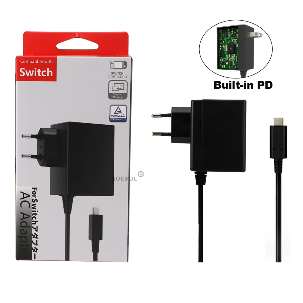 Gaming Accessories Wall - Adaptador de alimentação ac carregador para