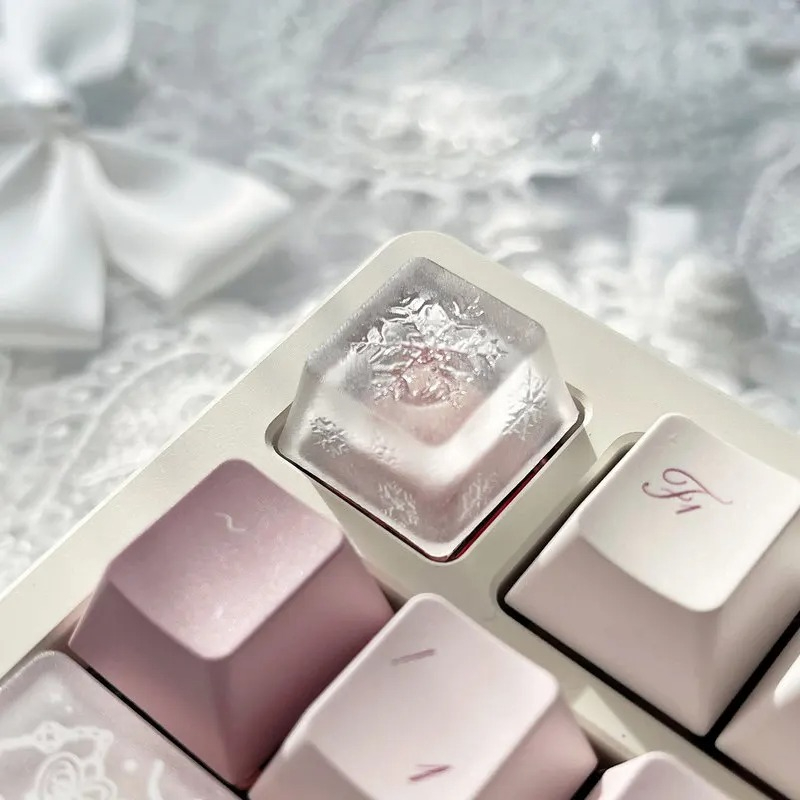 Gaming Accessories Dropshipping - Teclas personalizadas com tema de floco