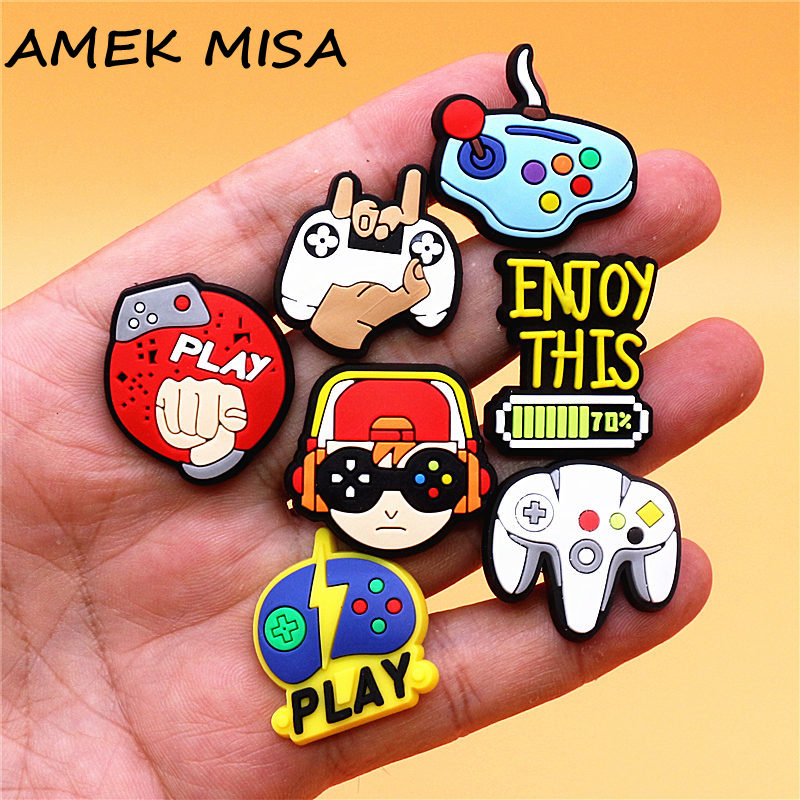 Gaming Accessories For Kids - Sapatos de PVC Encantos para Entusiastas