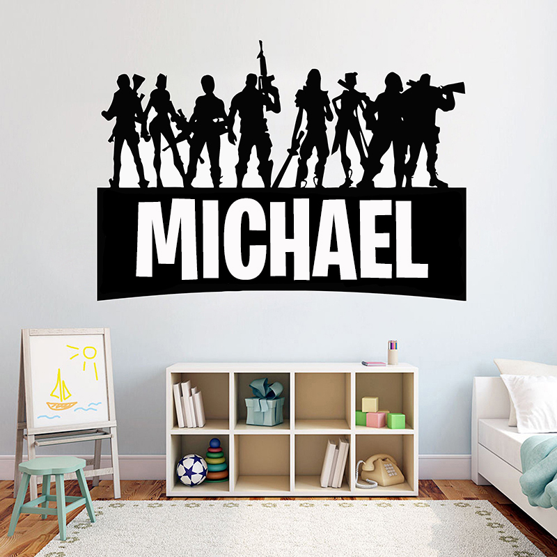 Gaming Accessories For Bedroom - Jogo gamer nome personalizado decoração da