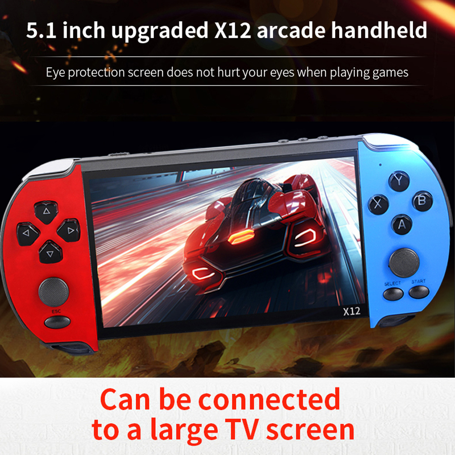 Gaming Accessories For Kids - Portátil handheld videogame tv retro console