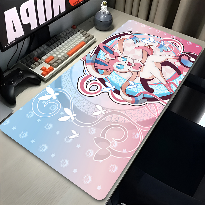 Gaming Accessories Cute - Mousepad Grande Rosa Fofo XXL para
