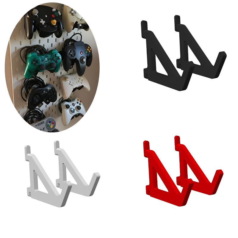 Gaming Accessories Wall Mount - Organizador de placa perfurada para jogos