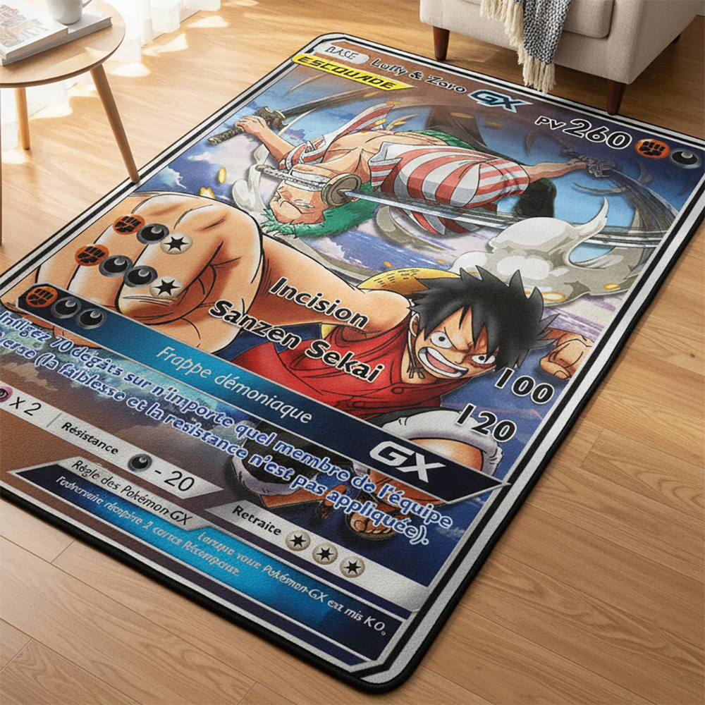 Gaming Accessories For Kids - Tapete de Anime One Piece Luffy&Zoro