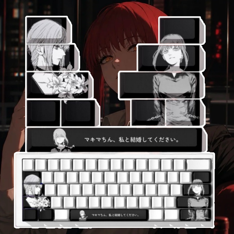Teclas Temáticas Chainsaw Man  - Gaming Accessories Men avaliação e preço