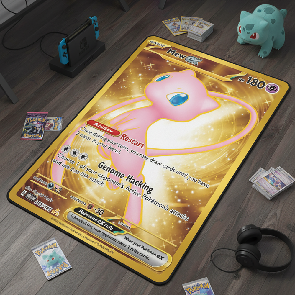 Tapete de Anime Pokémon Mew EX - Gaming Accessories For Kids avaliação e preço