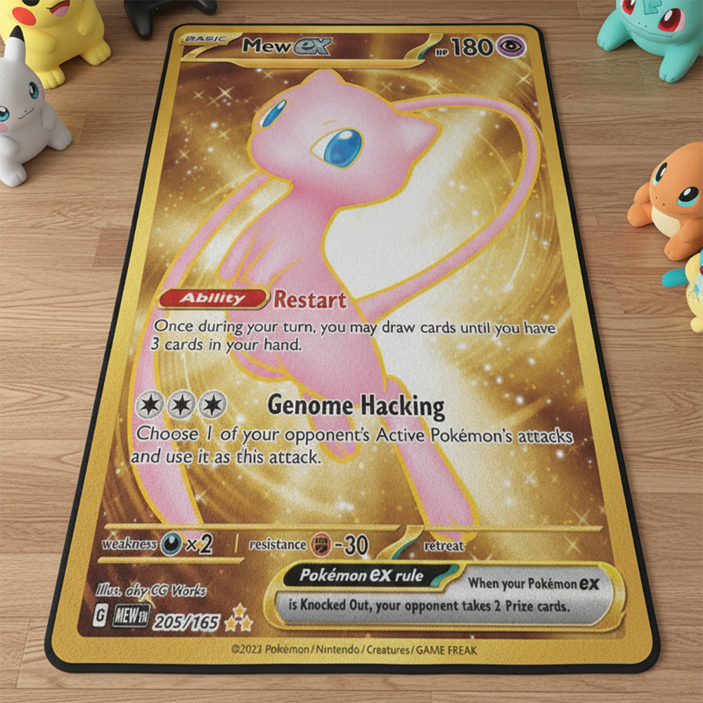 Tapete de Anime Pokémon Mew EX - Gaming Accessories For Kids avaliação e preço