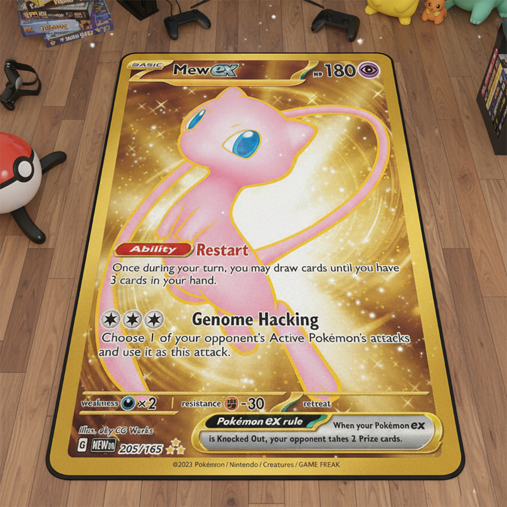 Tapete de Anime Pokémon Mew EX - Gaming Accessories For Kids avaliação e preço