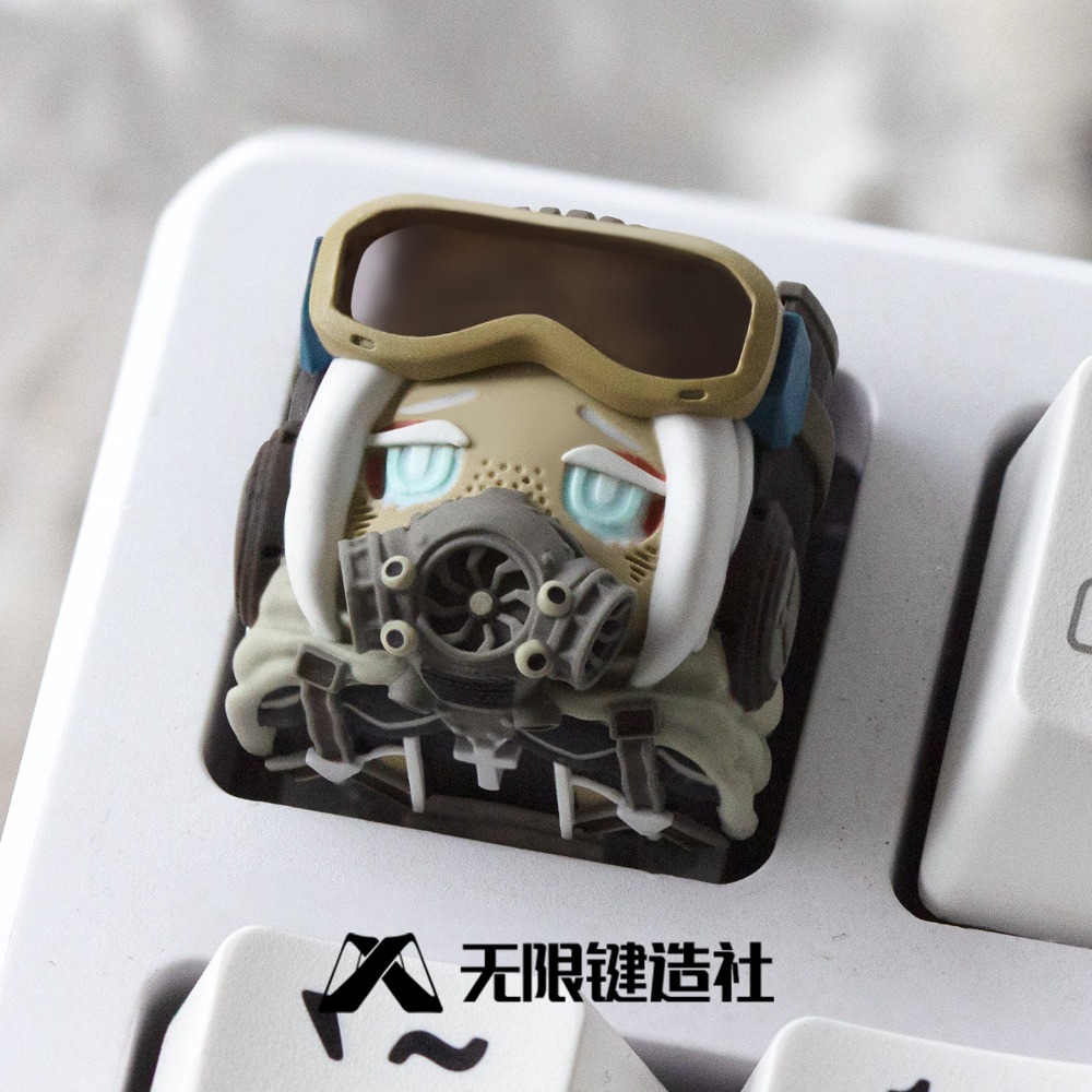 Keycaps Scavenger Personalizad - Gaming Accessories Cute avaliação e preço