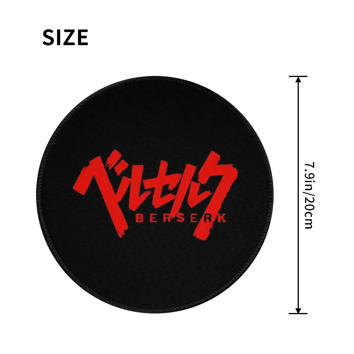 Mouse Pad Redondo com Logo do  - Gaming Accessories Logo avaliação e preço