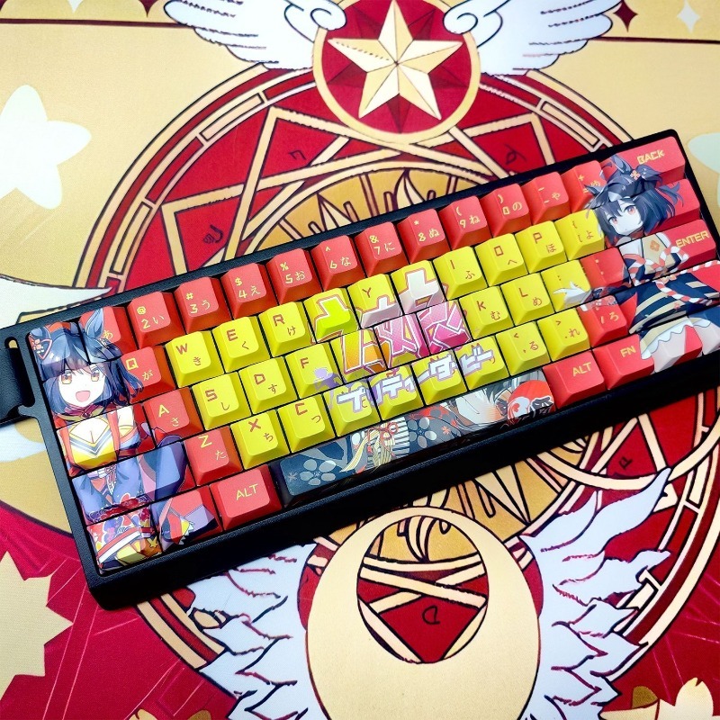 NOVO Keycap de Anime Uma Musum - Gaming Accessories Cute avaliação e preço
