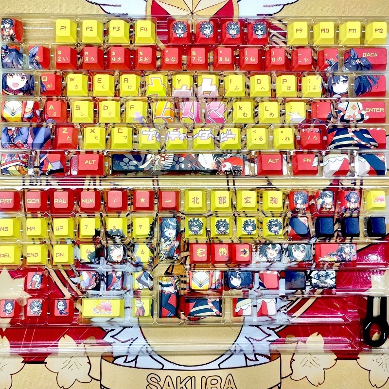 NOVO Keycap de Anime Uma Musum - Gaming Accessories Cute avaliação e preço