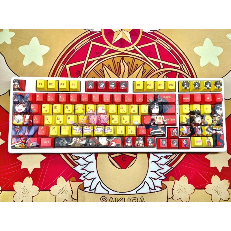 NOVO Keycap de Anime Uma Musum - Gaming Accessories Cute avaliação e preço