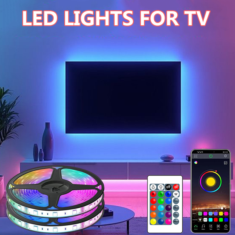 Rgb5050 tv led backlight app c - Gaming Accessories For Bedroom avaliação e preço