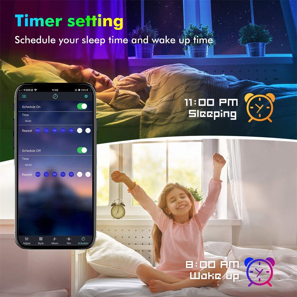 Rgb5050 tv led backlight app c - Gaming Accessories For Bedroom avaliação e preço