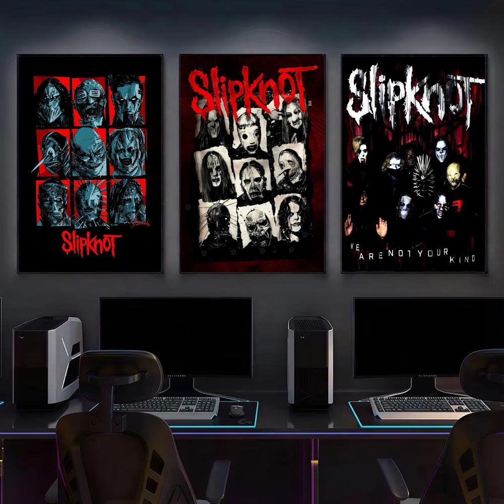 Pôster de Rock da Banda Slipkn - Gaming Accessories Wall avaliação e preço