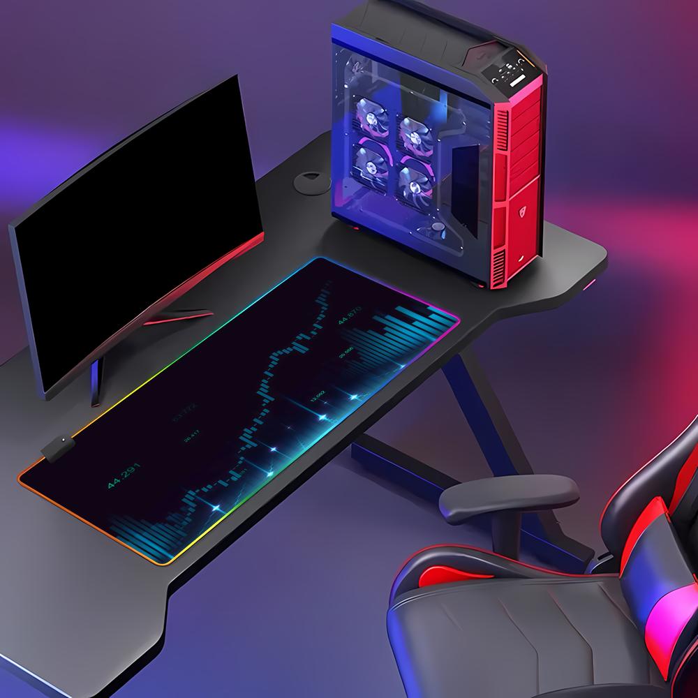 Tapete de Mesa Gamer RGB Grand - Gaming Accessories Market avaliação e preço