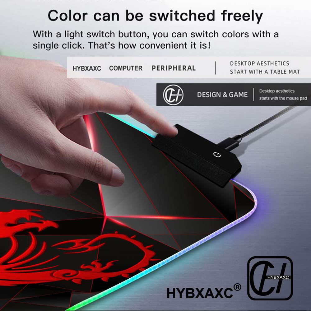 Mouse Pad Gamer RGB MSI LOGO p - Gaming Accessories Logo avaliação e preço