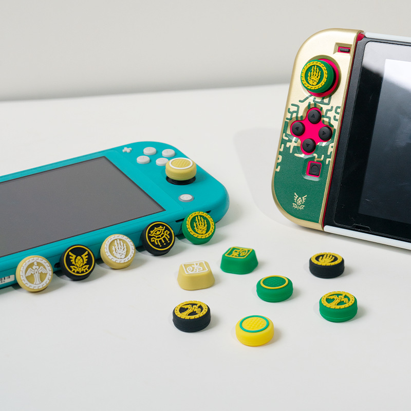 4 pçs para zelda silicone maci - Zelda Gaming Accessories avaliação e preço