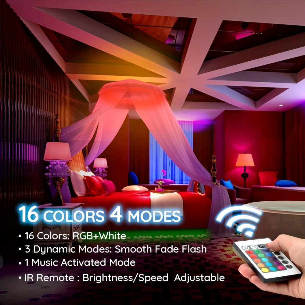 Fita LED RGB Inteligente Bluet - Gaming Accessories For Bedroom avaliação e preço