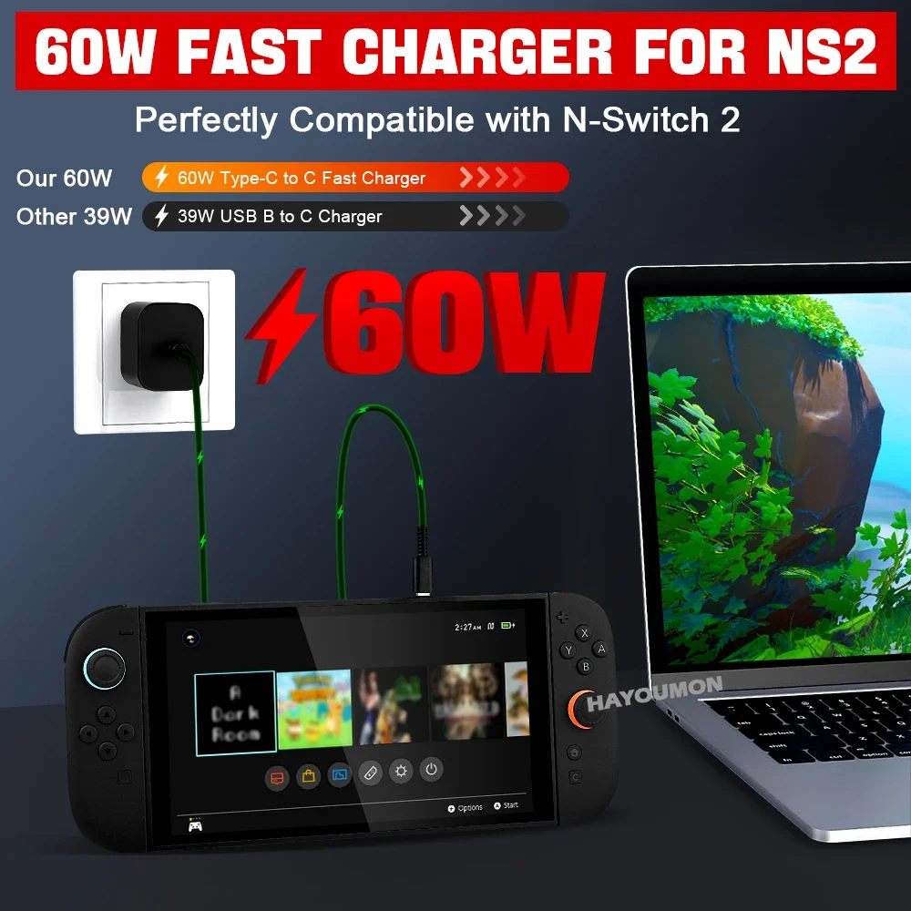 Adaptador AC Tipo-C de 60W par - Gaming Accessories Wall Mount avaliação e preço
