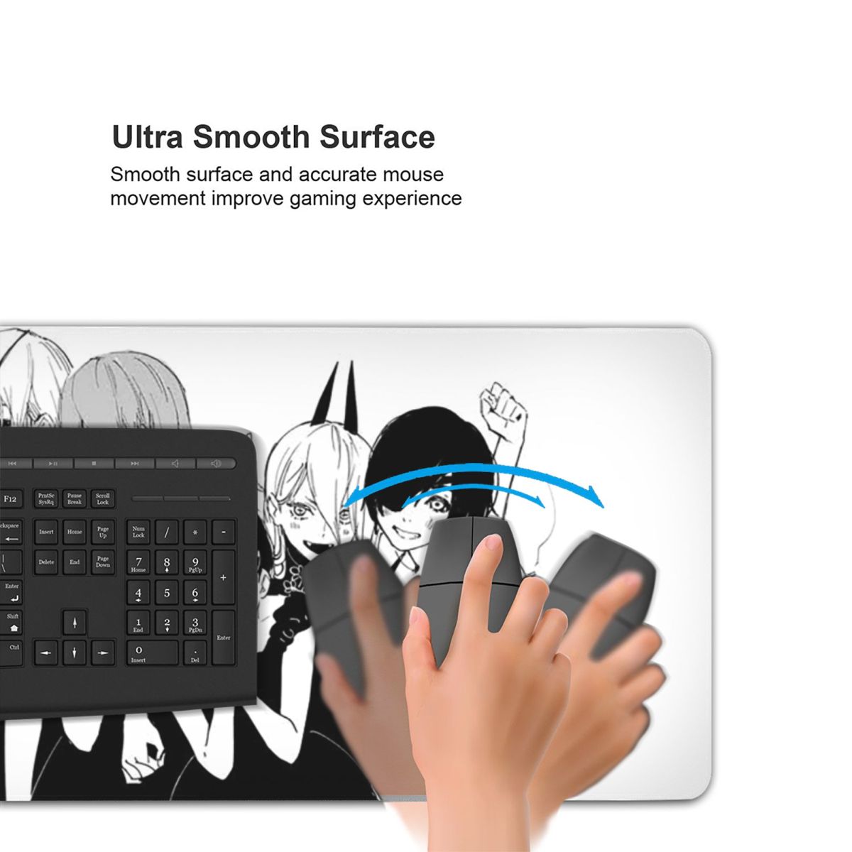Mouse Pad Grande Anime Chainsa - Gaming Accessories Men avaliação e preço