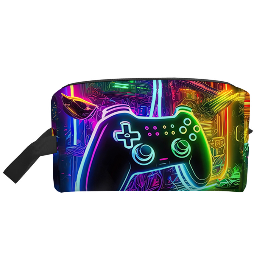 Bolsa de cosméticos com padrão - Gaming Accessories For Kids avaliação e preço