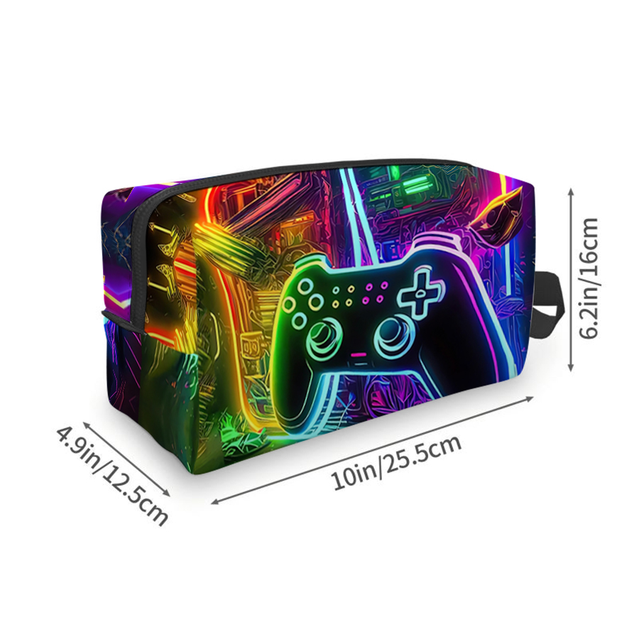 Bolsa de cosméticos com padrão - Gaming Accessories For Kids avaliação e preço