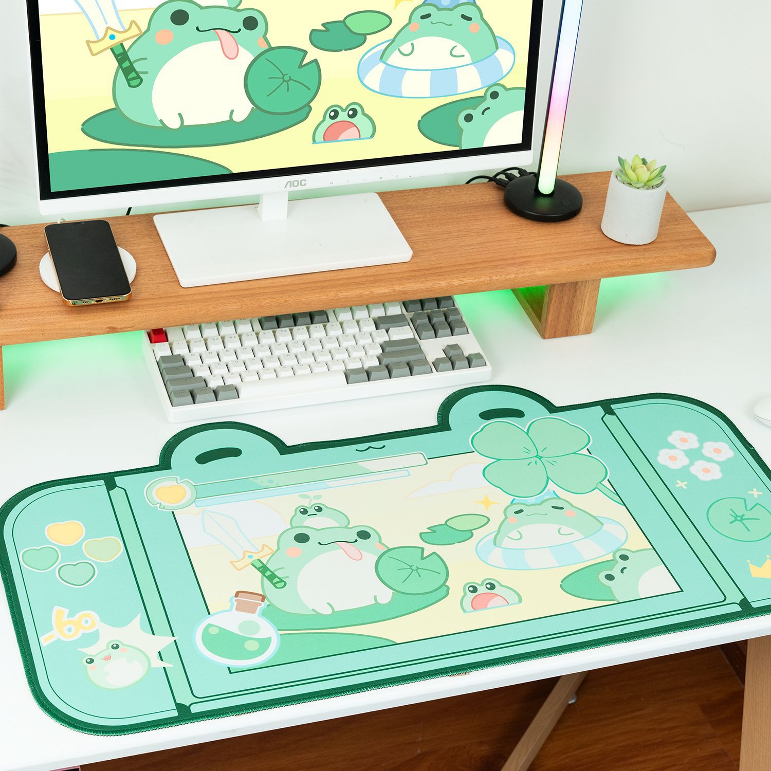 Extra grande kawaii gaming mou - Gaming Accessories Cute avaliação e preço