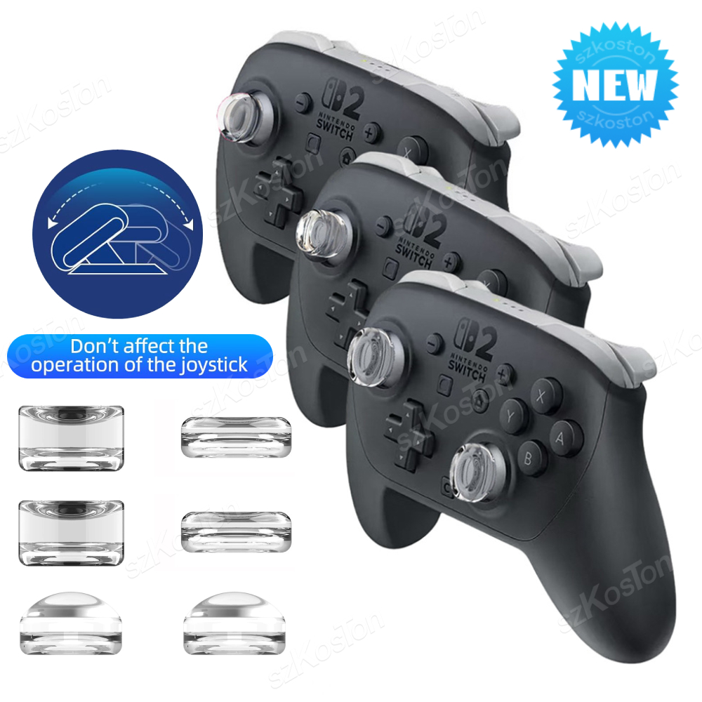 Tampas transparentes para cont - Gaming Accessories Joystick avaliação e preço
