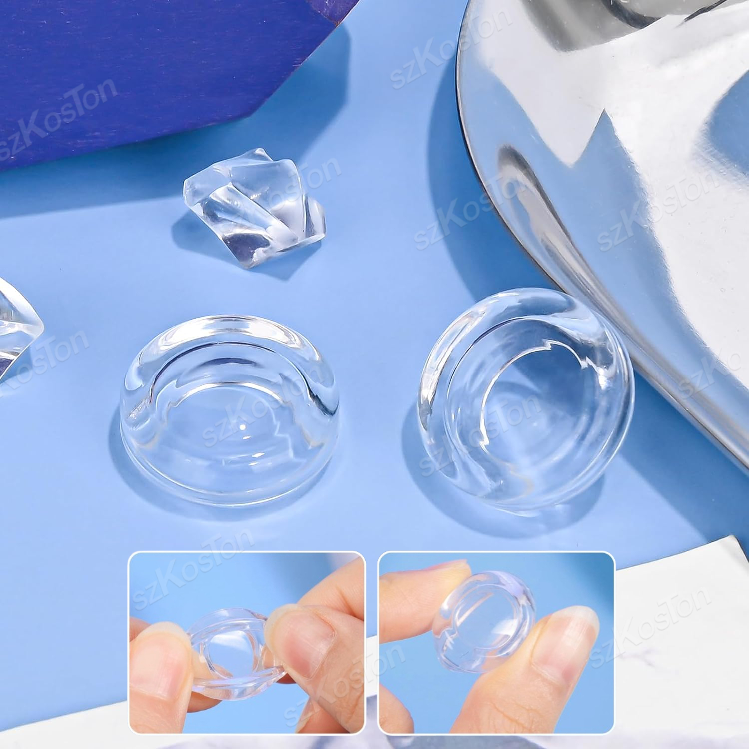 Tampas transparentes para cont - Gaming Accessories Joystick avaliação e preço