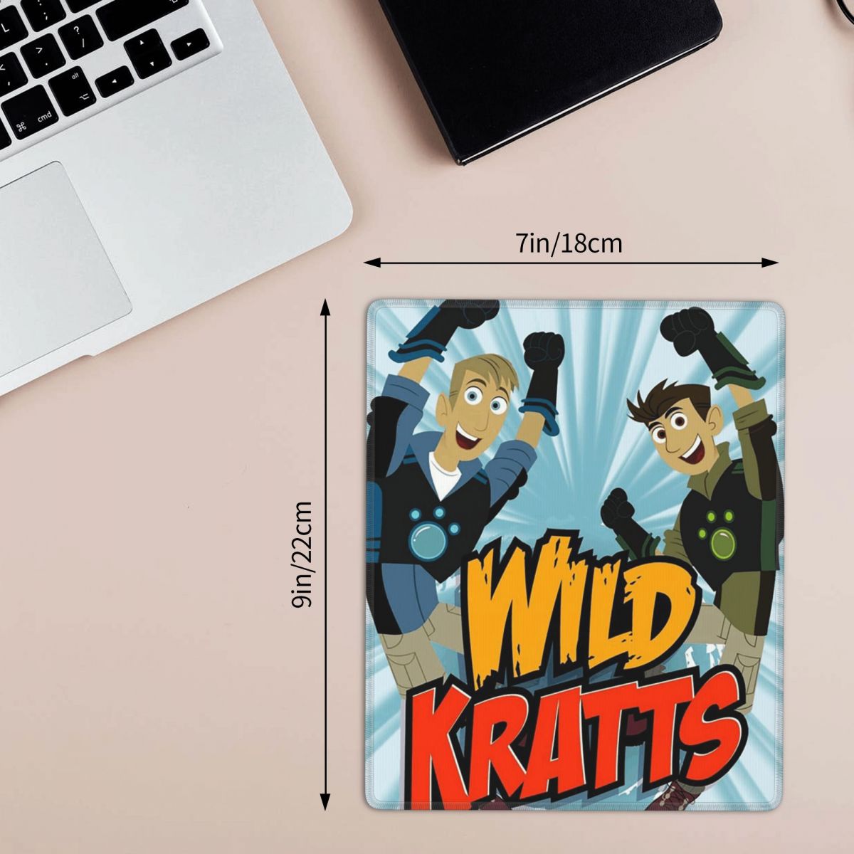 Mouse Pad Gamer Wild Kratts co - Gaming Accessories Logo avaliação e preço