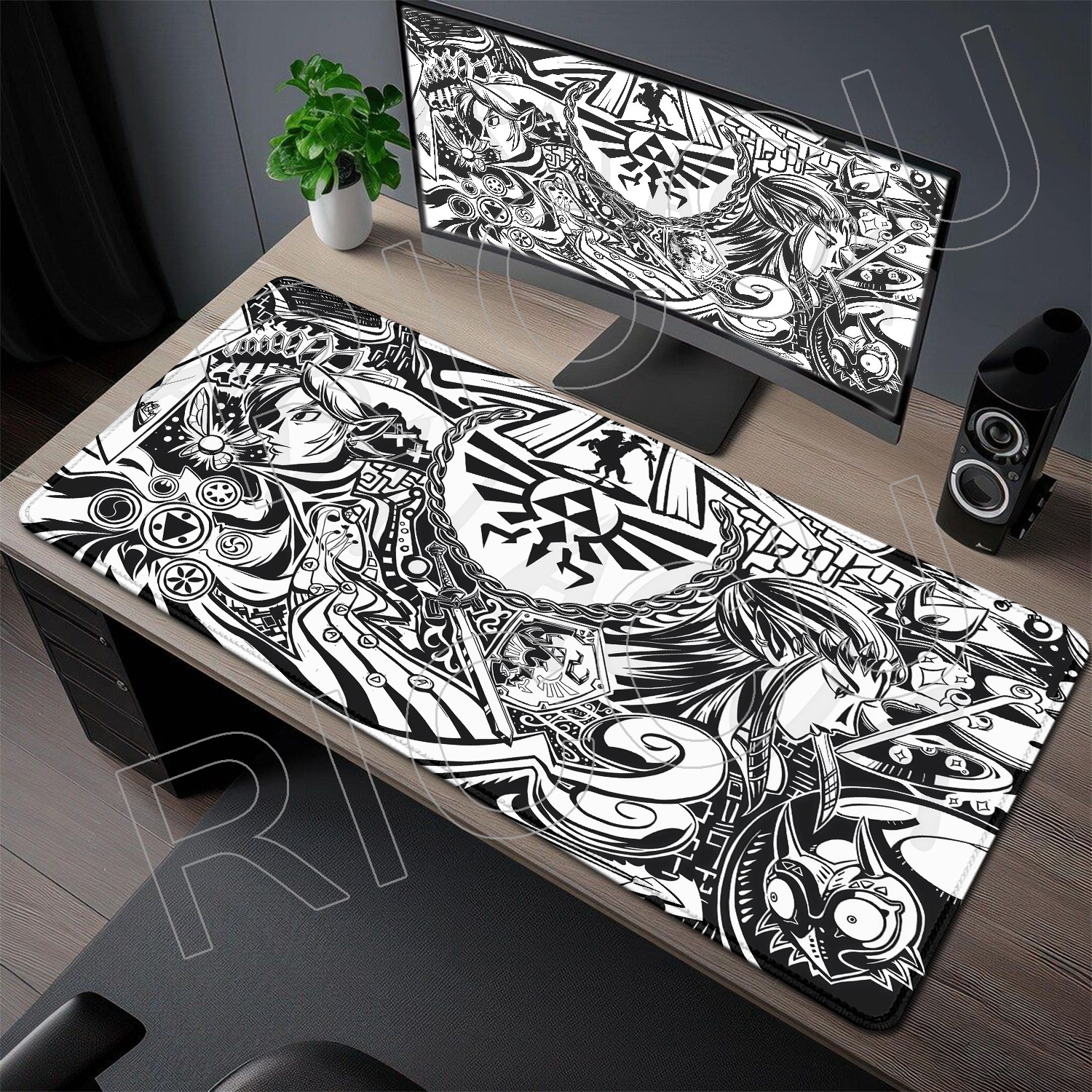 Mousepad Gamer XXL com Impress - Zelda Gaming Accessories avaliação e preço