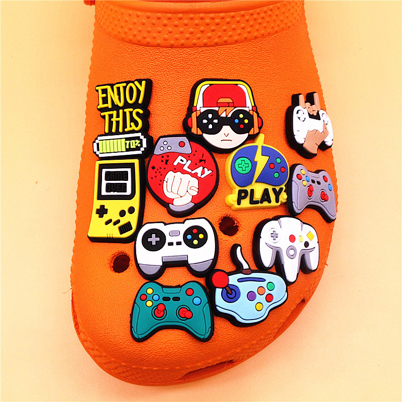 Sapatos de PVC Encantos para E - Gaming Accessories For Kids avaliação e preço