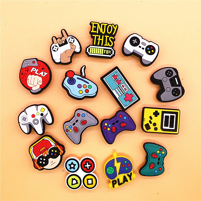 Sapatos de PVC Encantos para E - Gaming Accessories For Kids avaliação e preço