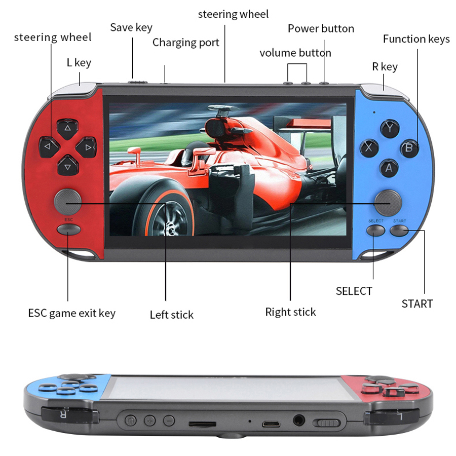 Portátil handheld videogame tv - Gaming Accessories For Kids avaliação e preço