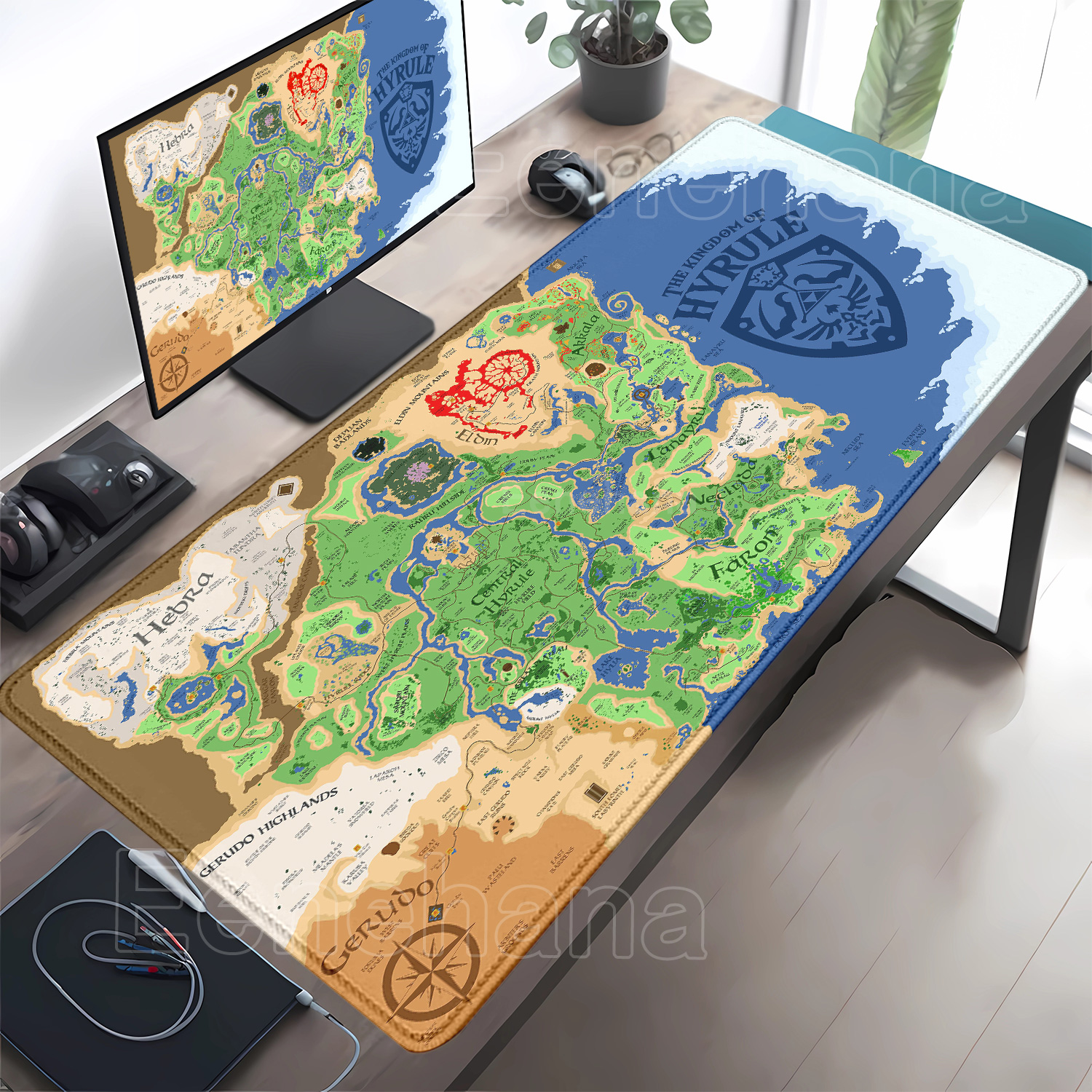 Mouse pad pc gamer anime zelda - Zelda Gaming Accessories avaliação e preço