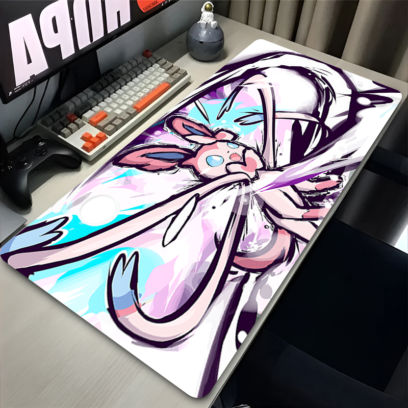 Mousepad Grande Rosa Fofo XXL  - Gaming Accessories Cute avaliação e preço