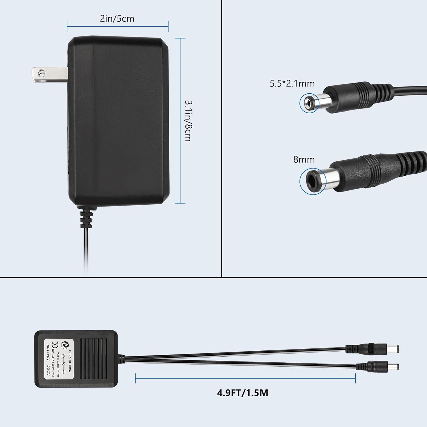 Adaptador de Energia AC 3 em 1 - Gaming Accessories Dropshipping avaliação e preço