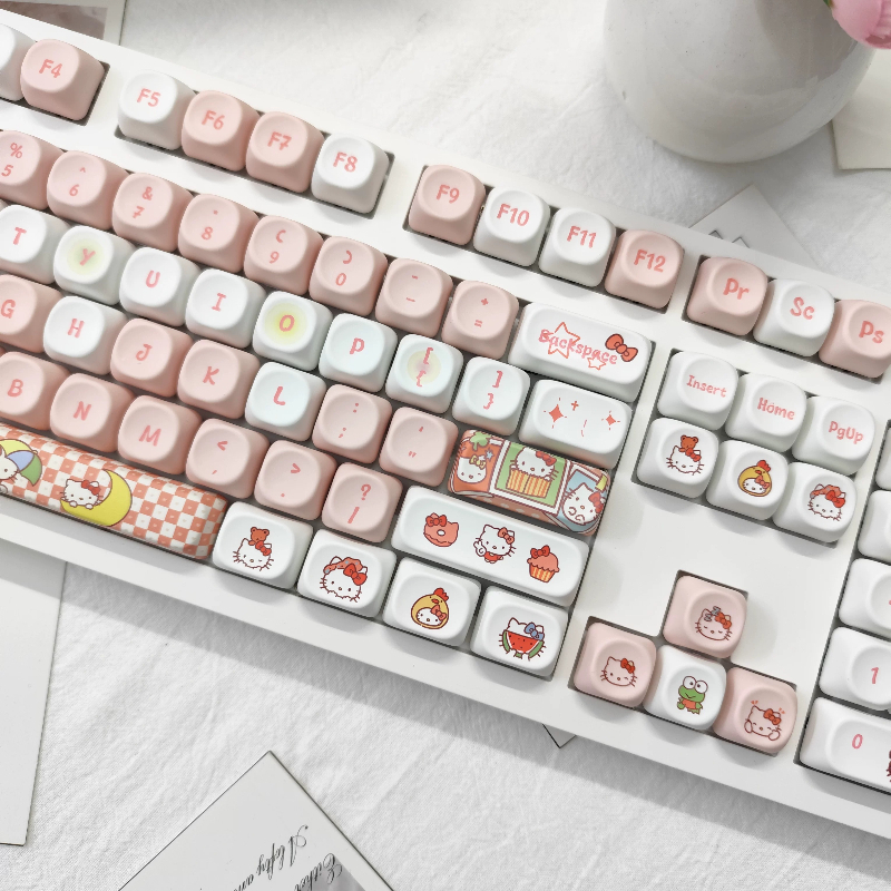 Teclado mecânico com fio Sanri - Gaming Accessories Cute avaliação e preço