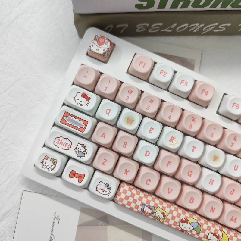 Teclado mecânico com fio Sanri - Gaming Accessories Cute avaliação e preço