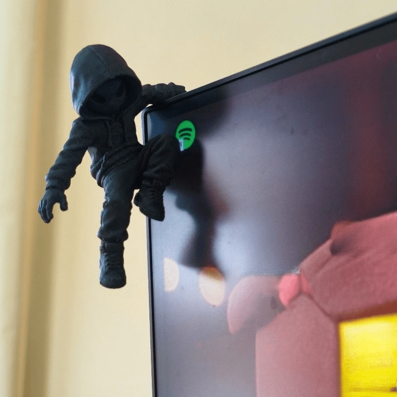 Mini Estátua Alienígena com Ca - Gaming Accessories For Bedroom avaliação e preço