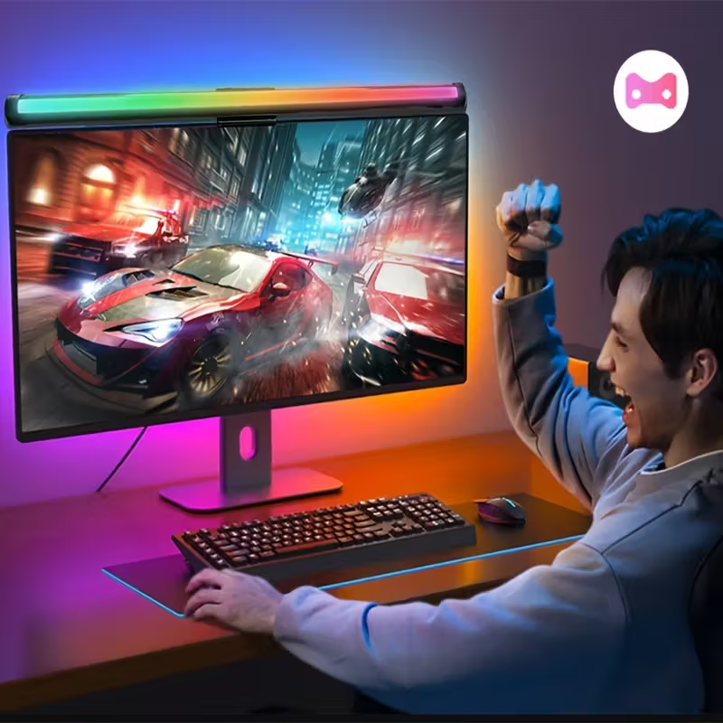 Barra de luz suspensa para mon - Gaming Accessories Wall Mount avaliação e preço